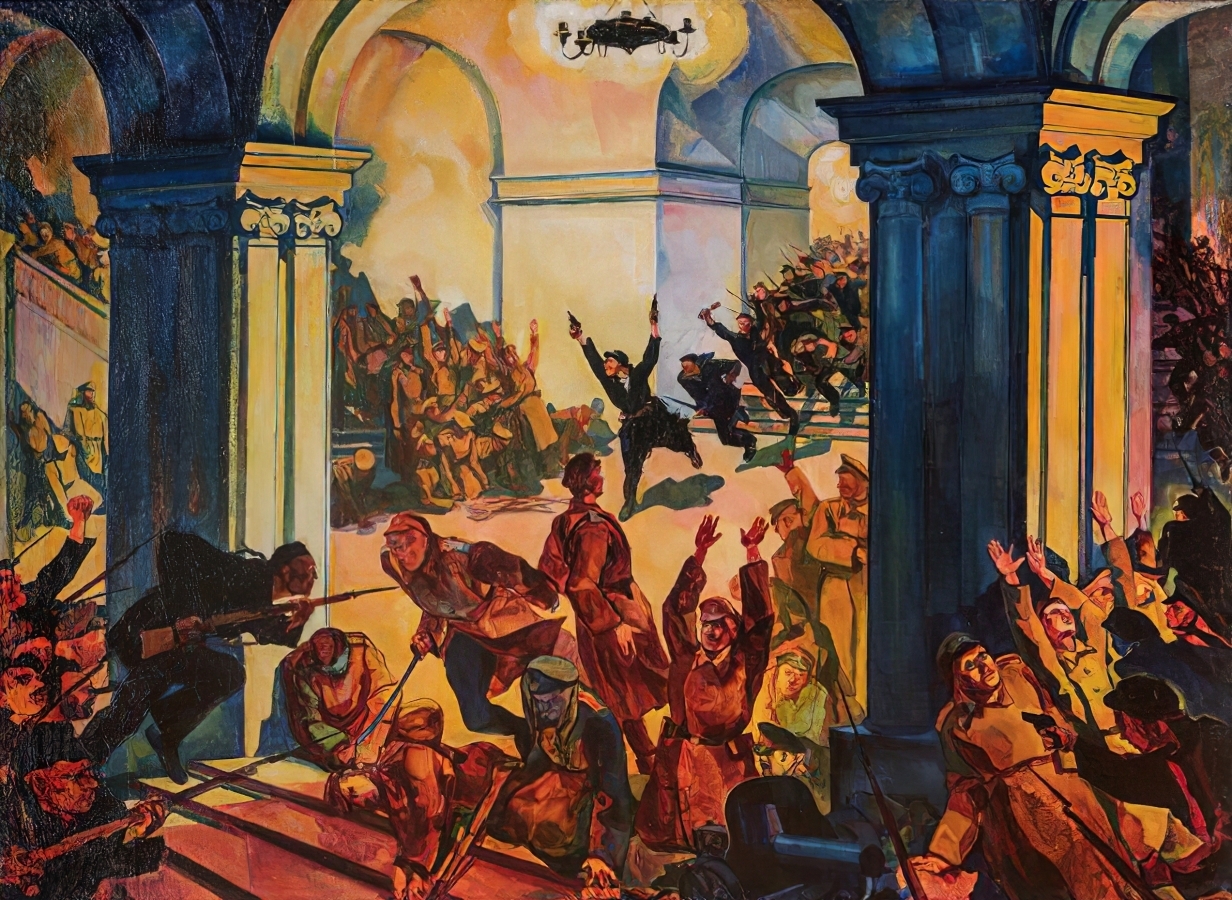 Статья "А нужна ли была Октябртская революция 1917г ?"