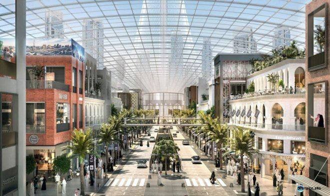 Мировой город под крышей: скоро реальность в Дубае!