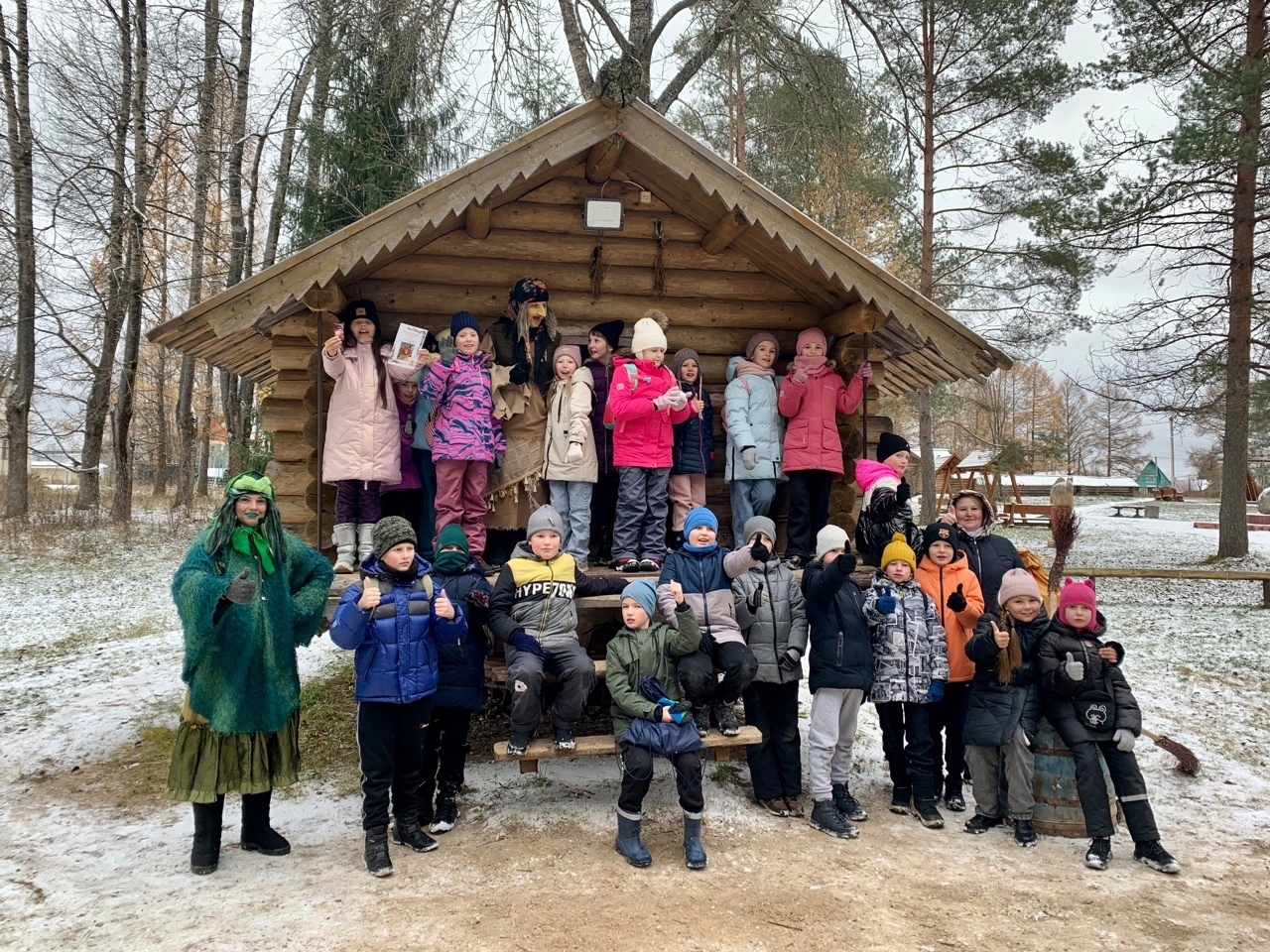 Как мы к Бабе-Яге ездили. В Кукобой