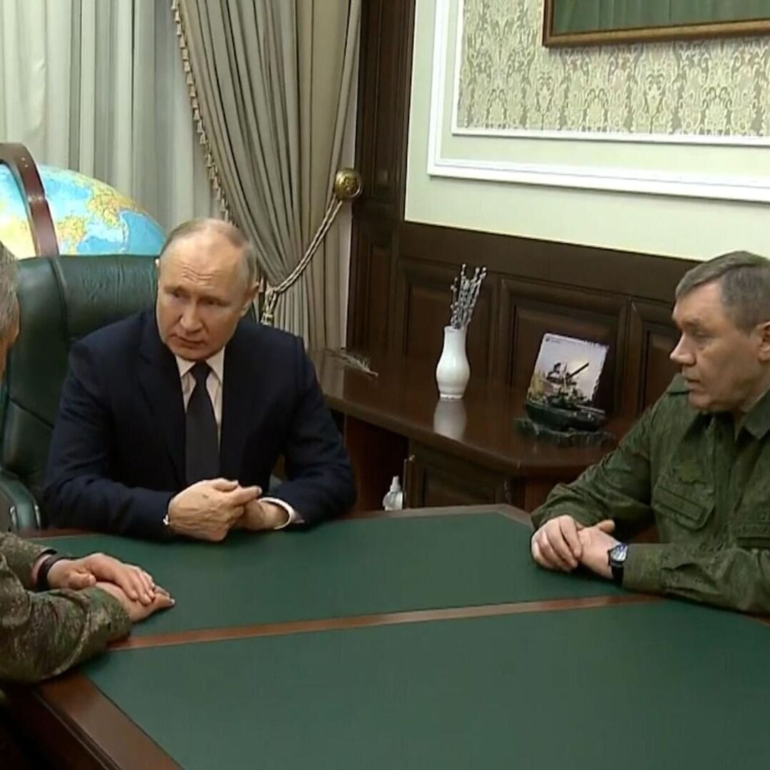 Путин недоволен действиями Генштаба