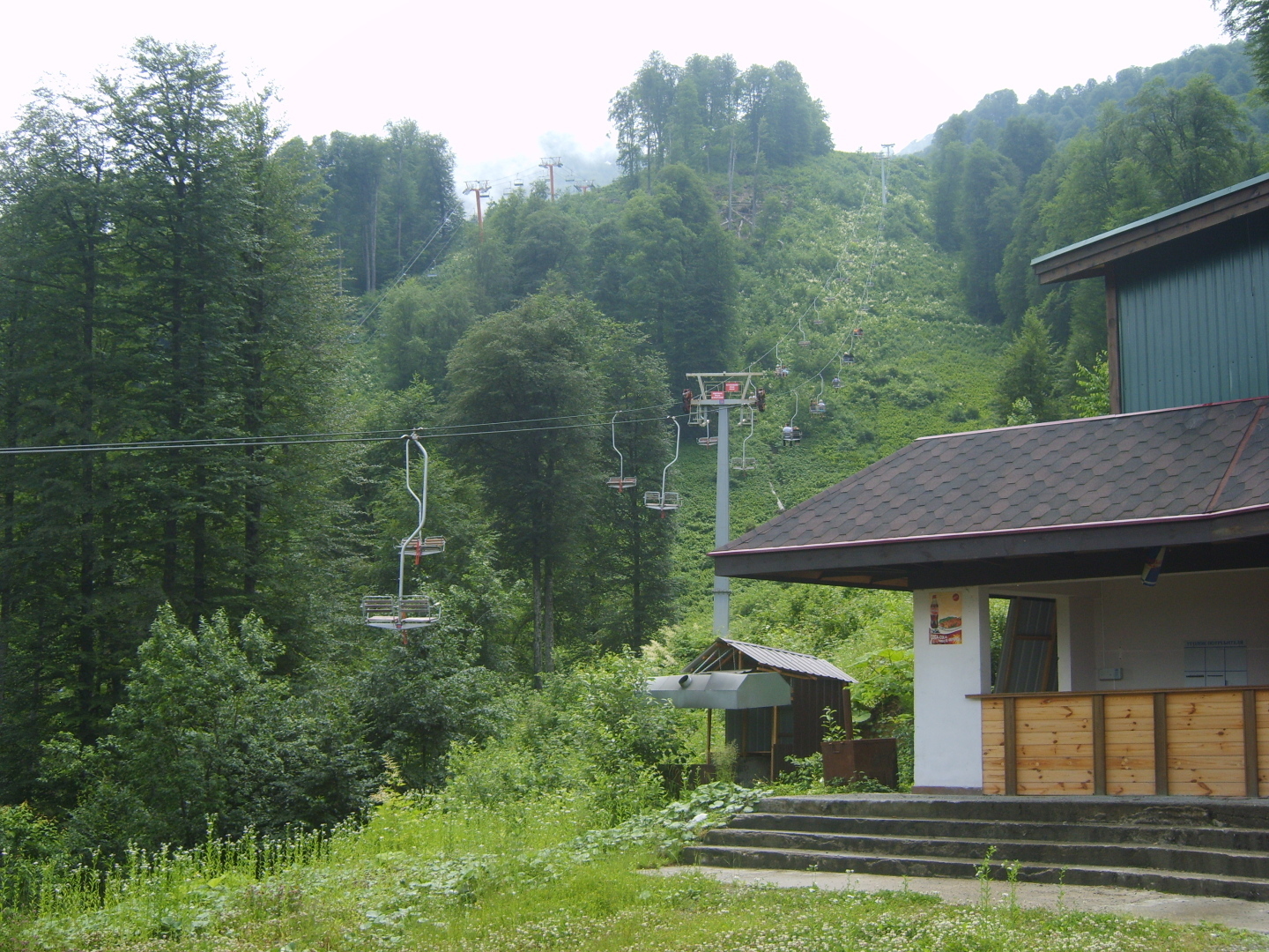 Красная поляна. Как мы катались на канатной дороге