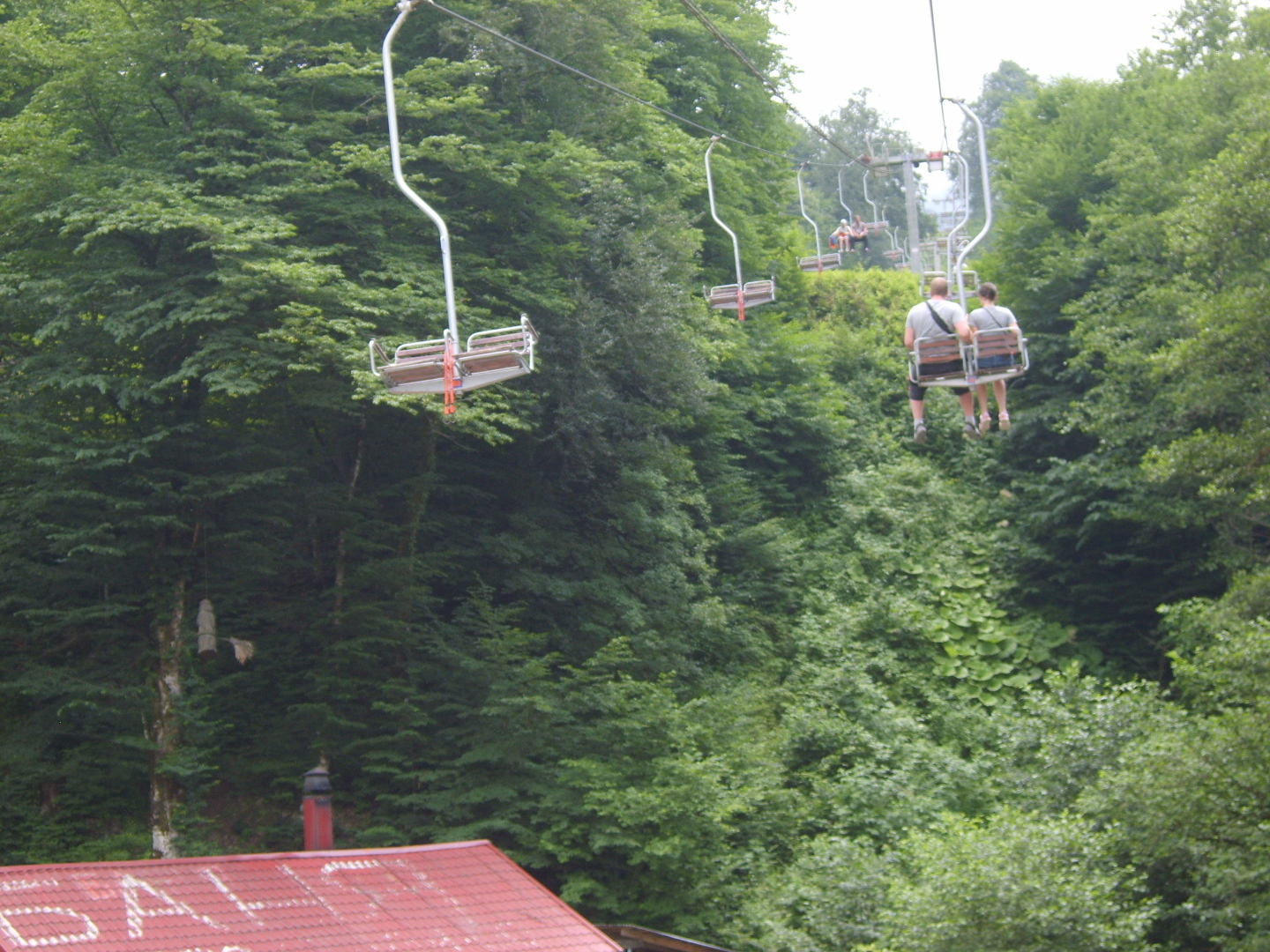 Красная поляна. Как мы катались на канатной дороге