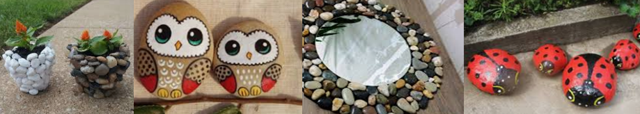 Поделки из морских камней — идеи для творческих натур