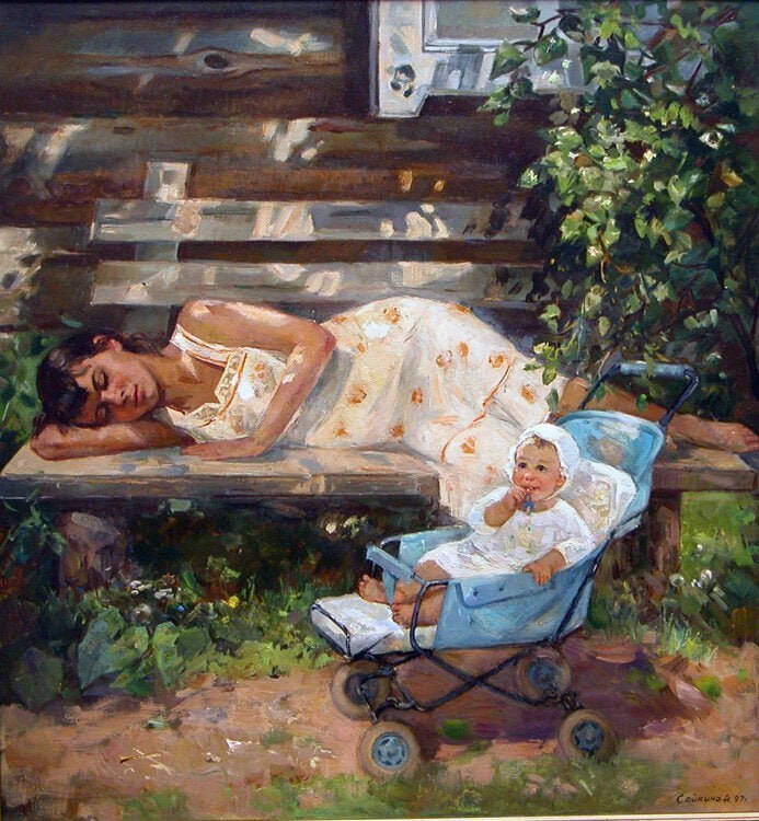 АРТ советского времени ( краткое описание картин не очень известных художников)