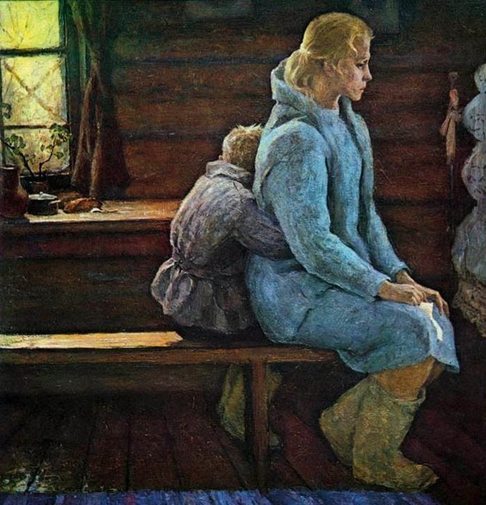 АРТ советского времени ( краткое описание картин не очень известных художников)