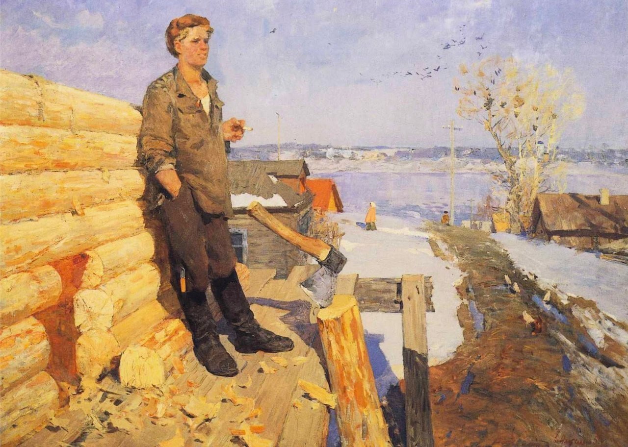 АРТ советского времени ( краткое описание картин не очень известных художников)