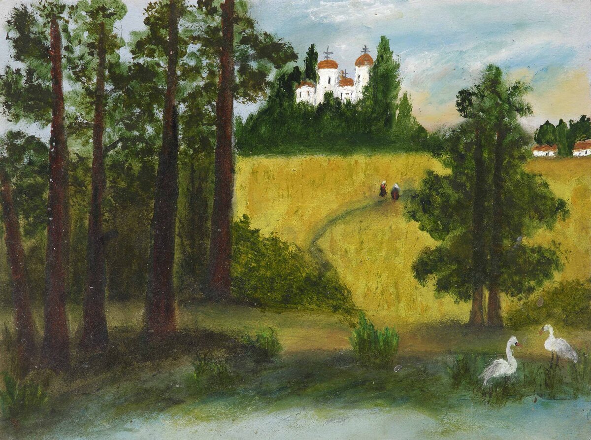 Художник божьей милостью: Бабушка из русской деревни впервые взяла кисть в руки в 80 лет и прославилась на весь мир.