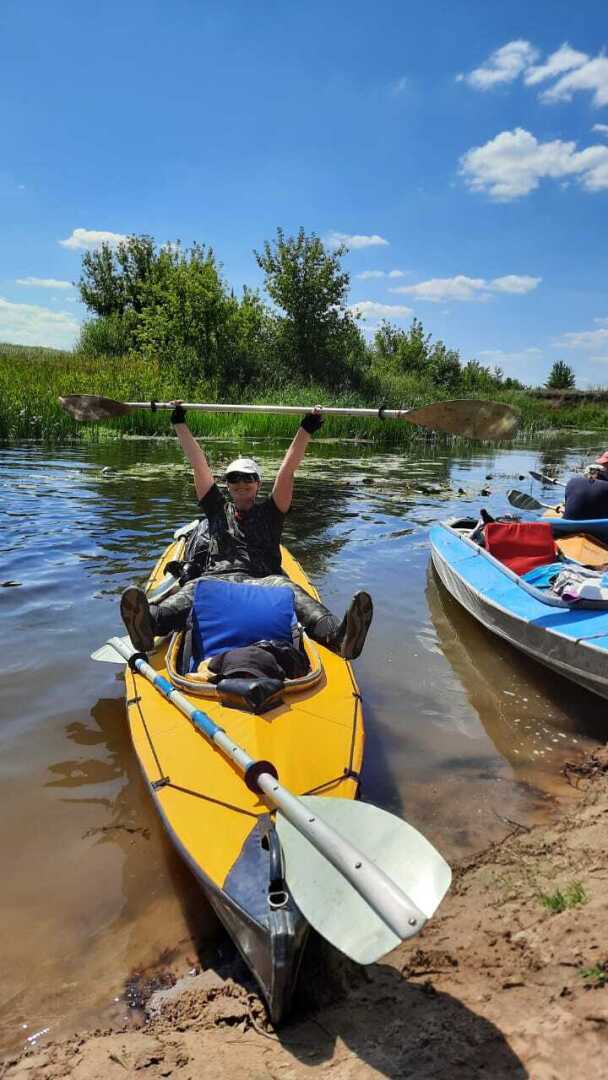 Я загорелась желанием в 2024 году пойти на байдарках, после того, как мои подруги рассказали о путешествии по реке Усманка Воронежской области