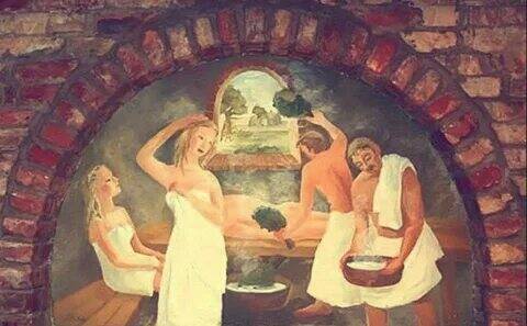 Что творилось в общих банях на Руси.