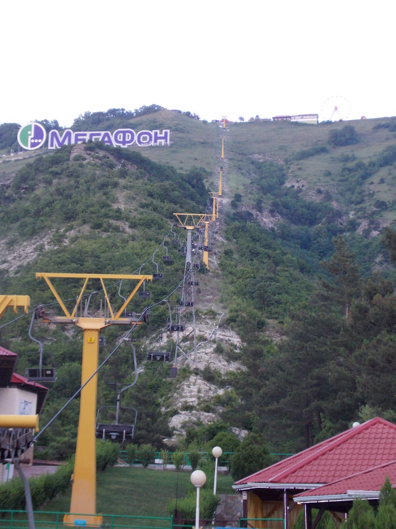 Наша поездка в парк Олимп. Геленджик. Канатная дорога, мини-зоопарк, колесо обозрения и чудесный вид на бухту!