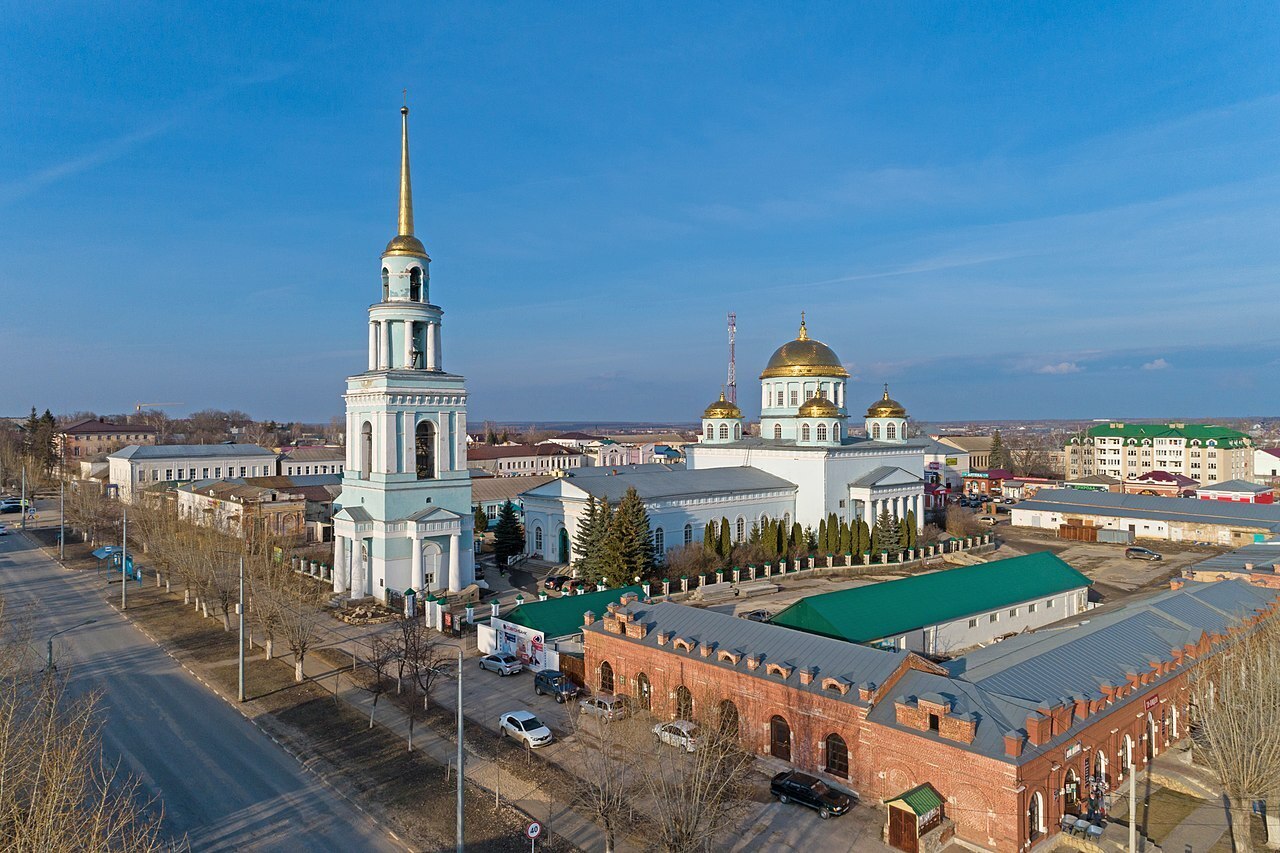 Где находится город лебедянь. Ново-Казанский собор Лебедянь.