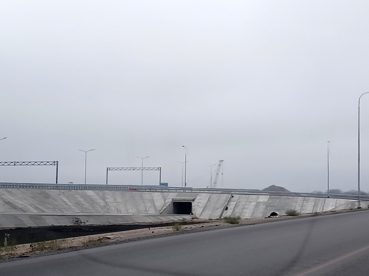 Крупнейшая стройка со времён СССР. Трасса через Волго-Ахтубинскую пойму