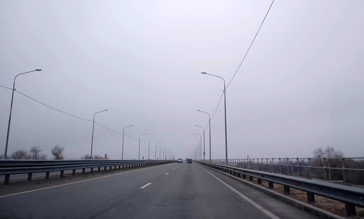 Крупнейшая стройка со времён СССР. Трасса через Волго-Ахтубинскую пойму