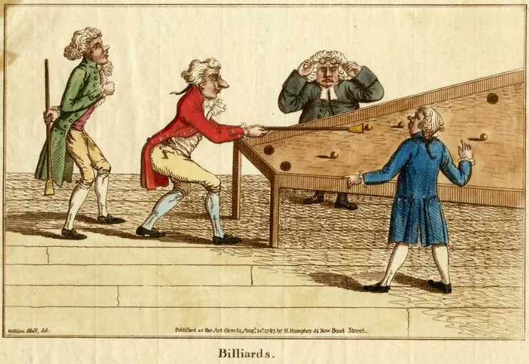 бильярд 18 века. бильярд 19 век. старинный бильярд. американский бильярд. бильярд картинки.