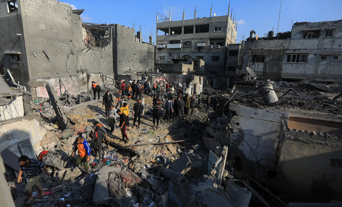 По словам представителей Пентагона, использование Израилем неуправляемых боеприпасов можно объяснить большое количество погибших в секторе Газа