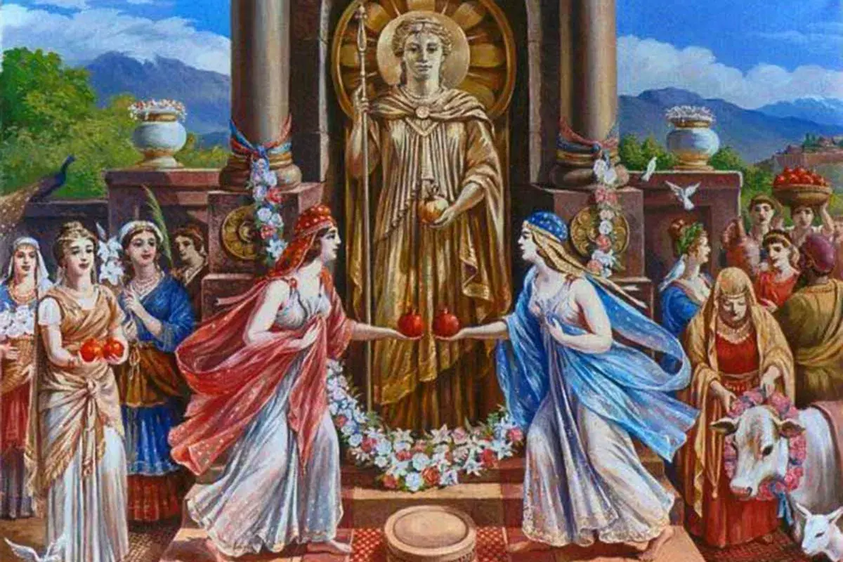 Новый год у армян