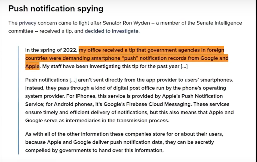 Гугл сознался о слежке и передачи данных граждан