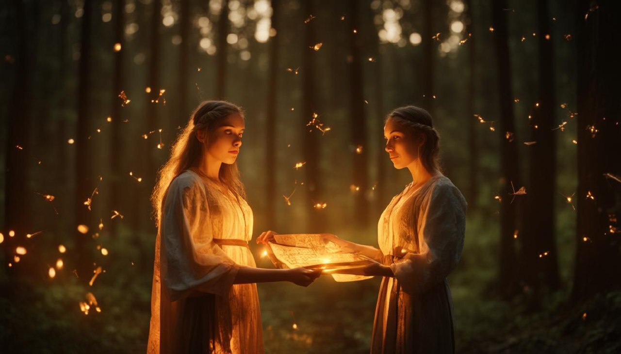 Лесные Тайны: Свет и Тень