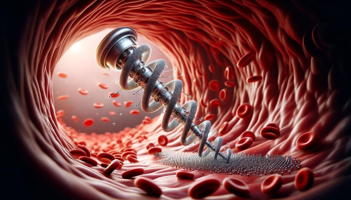 Новые горизонты медицины: нанотехнологии проложат путь для внутреннего лечения тромбоза с помощью мельчайших роботов.