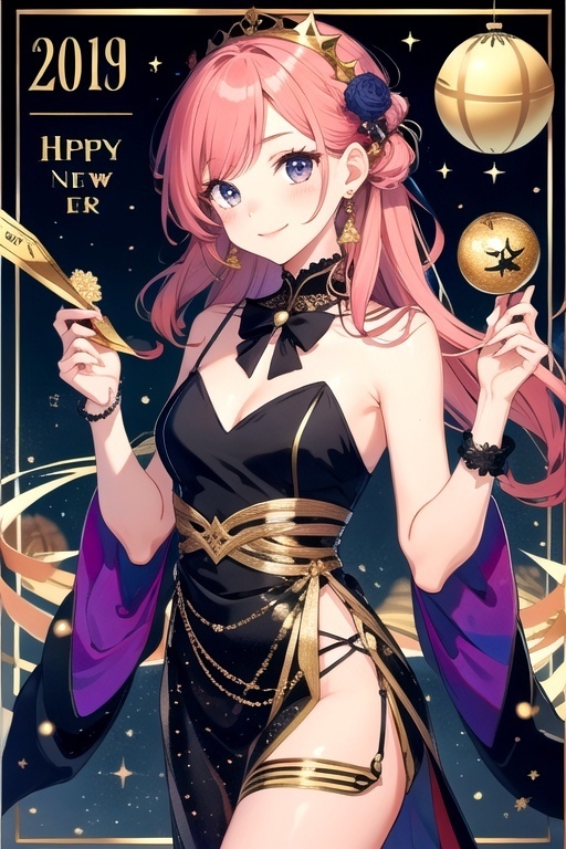 Новогодние знаки Зодиака в женских образах от нейросети