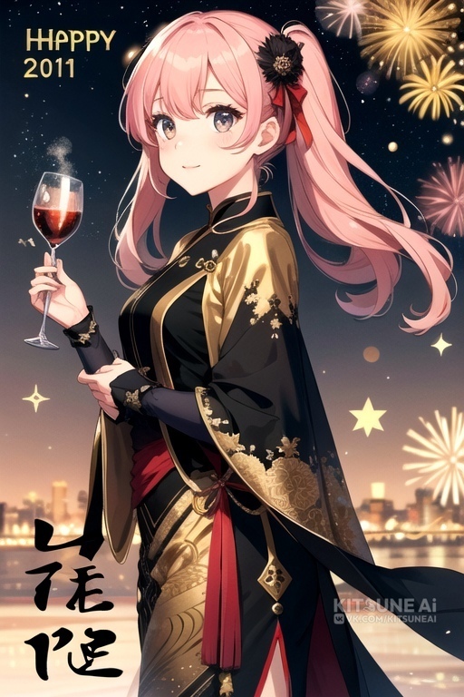 Новогодние знаки Зодиака в женских образах от нейросети