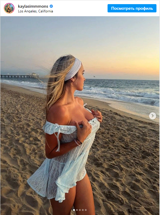 Бывшая волейболистка снова опубликовала провокационные фотографии