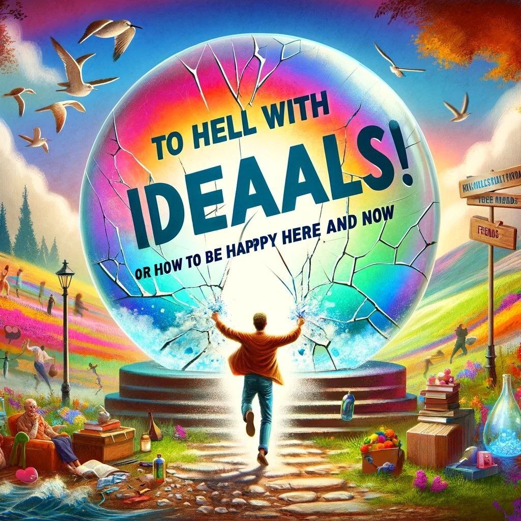 К черту идеалы! Или как быть счастливым здесь и сейчас.