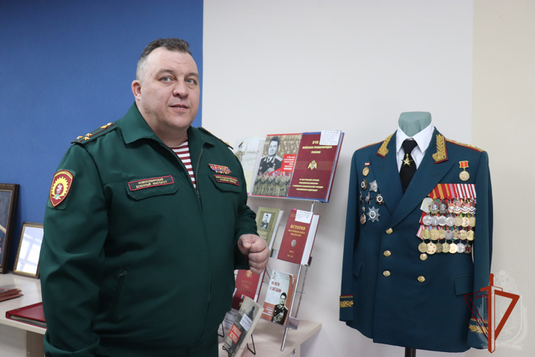 Музей Новосибирского военного института Росгвардии отмечает 45-летний юбилей
