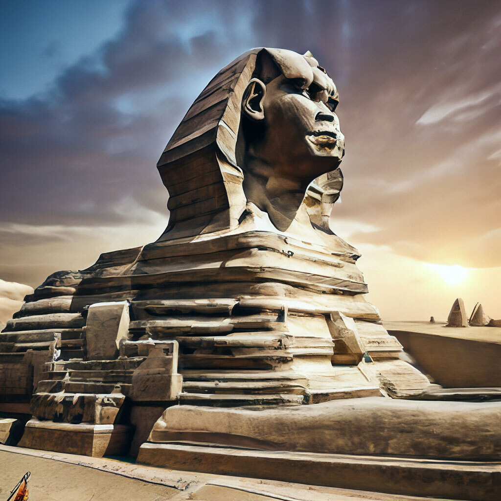 Сфинкс: символ власти и могущества в Древнем Египте.