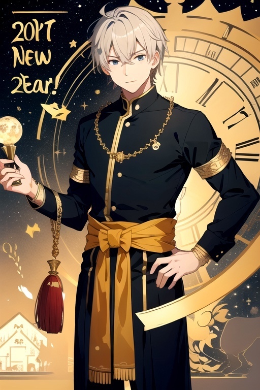 Новогодние знаки Зодиака в мужских образах от нейросети