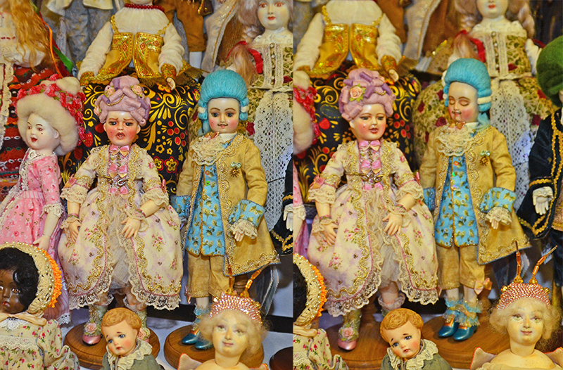 Зимний бал кукол на Тишинке