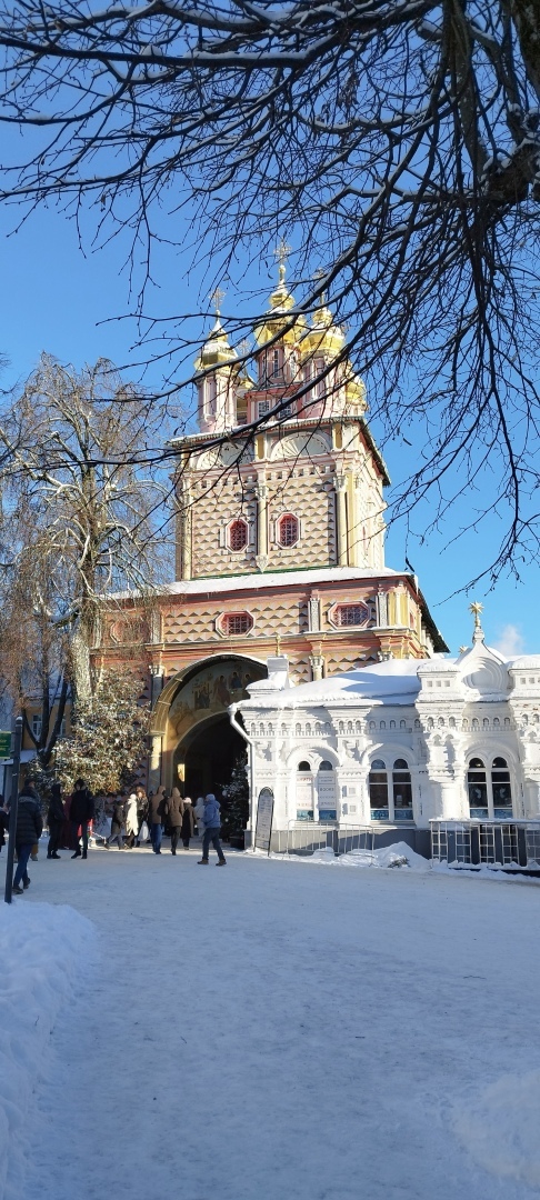 Моя поездка в Сергиев Посад на Рождество, делюсь своими фотографиями и впечатлениями о Троице-Сергиевой Лавре.