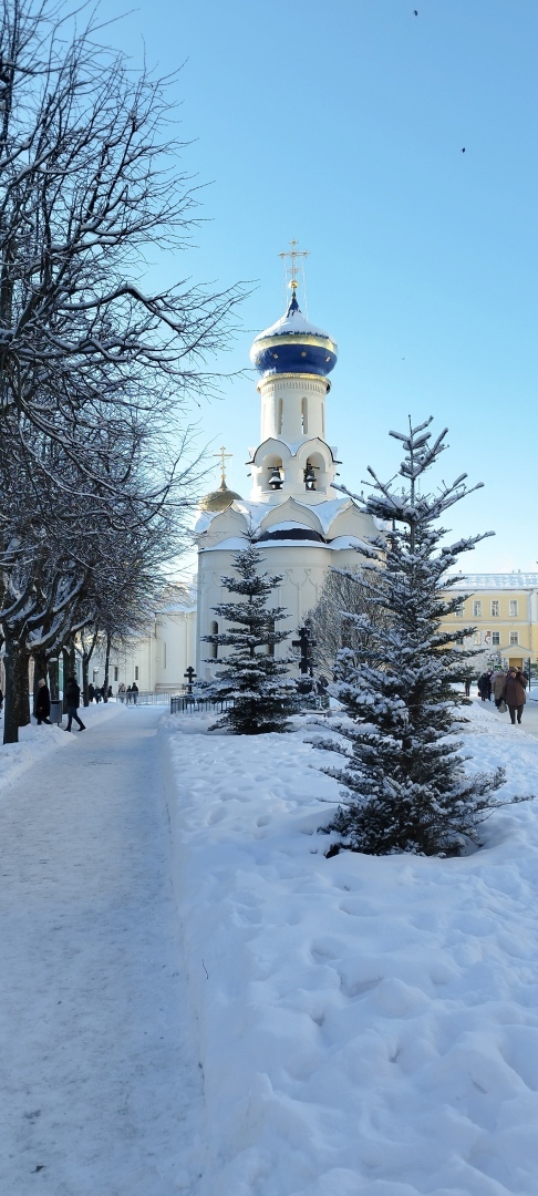 Моя поездка в Сергиев Посад на Рождество, делюсь своими фотографиями и впечатлениями о Троице-Сергиевой Лавре.