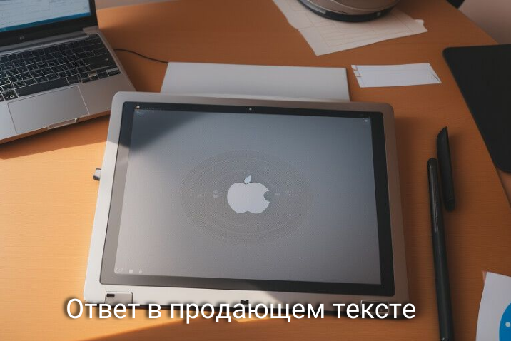 Ответ в продающем тексте