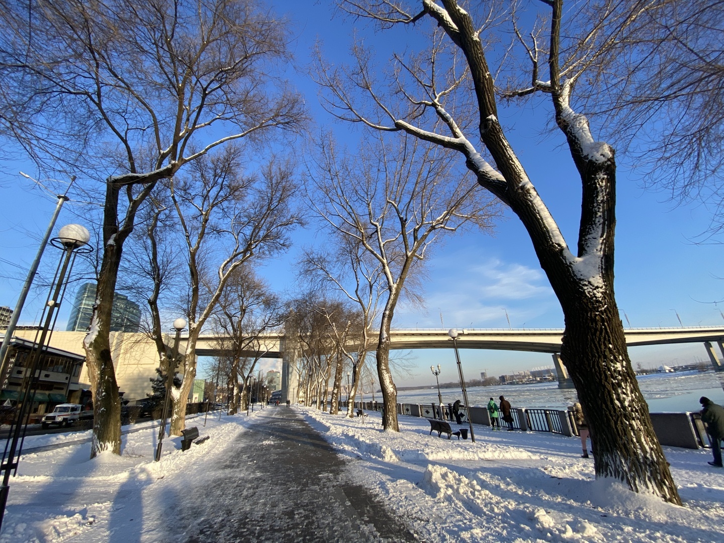 В Ростов пришла настоящая Зима