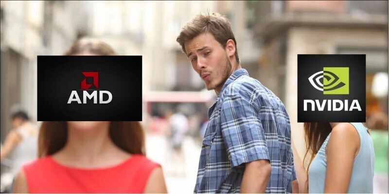 AMD утверждает, что вышла вперёд по сравнению с Nvidia благодаря использованию драйверов для генерации кадров.