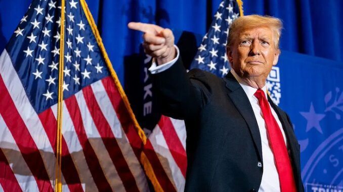 Трамп обещает сделать CBDC незаконным в случае своего избрания в 2024 году