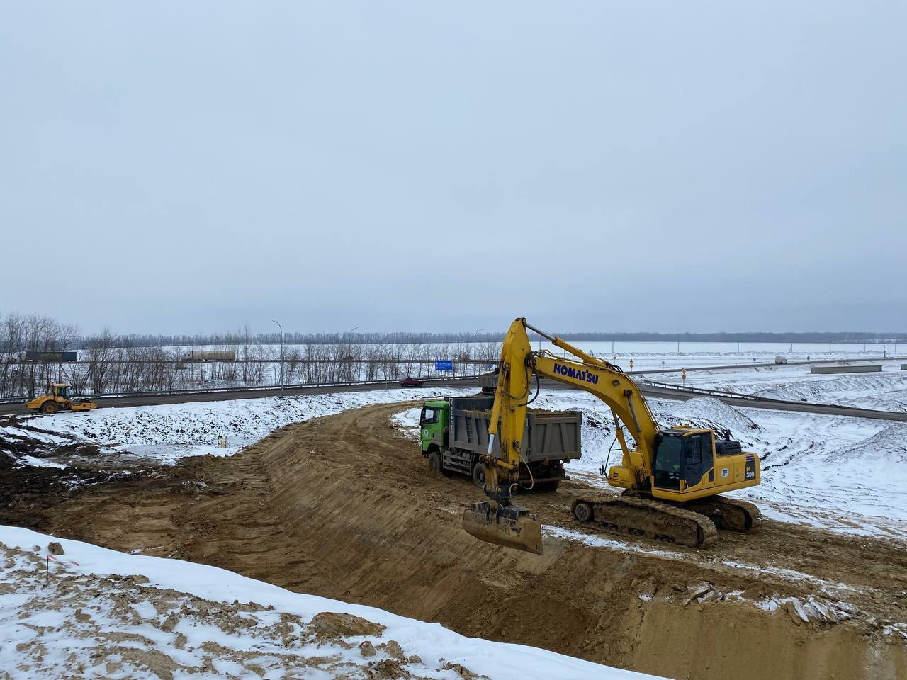 Строка Северного объезда продолжается