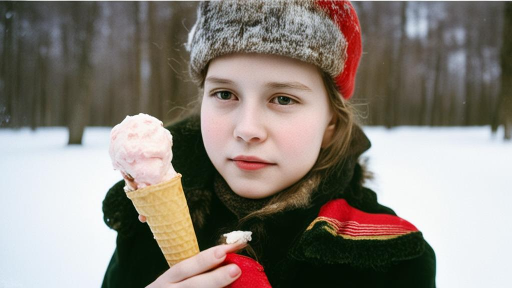 "Снежное советское" История девочки из СССР