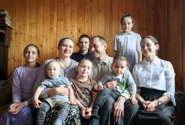 Многодетная семья. Раньше это было нормой, а как сейчас