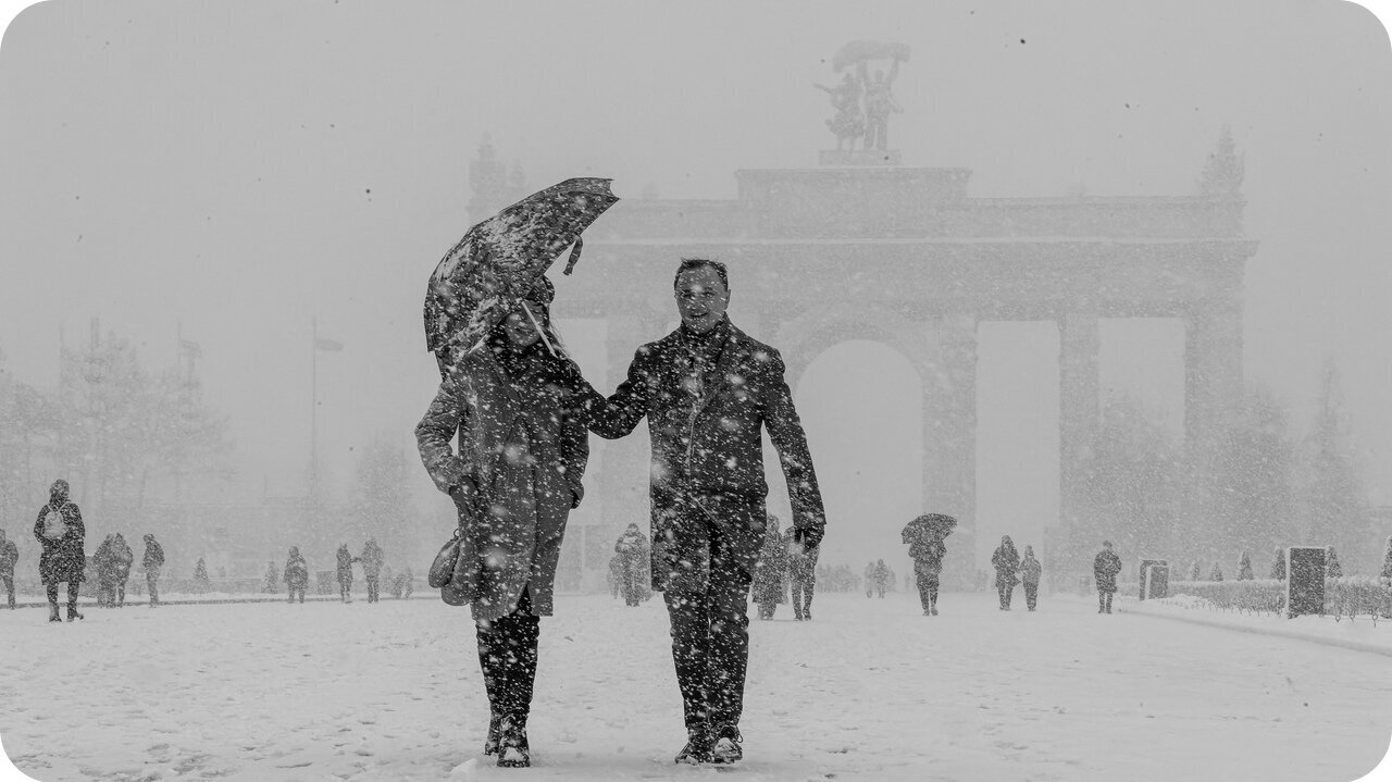 ❄️ Снегопады достигают рекордных уровней в Москве благодаря «Ольге» ❗️