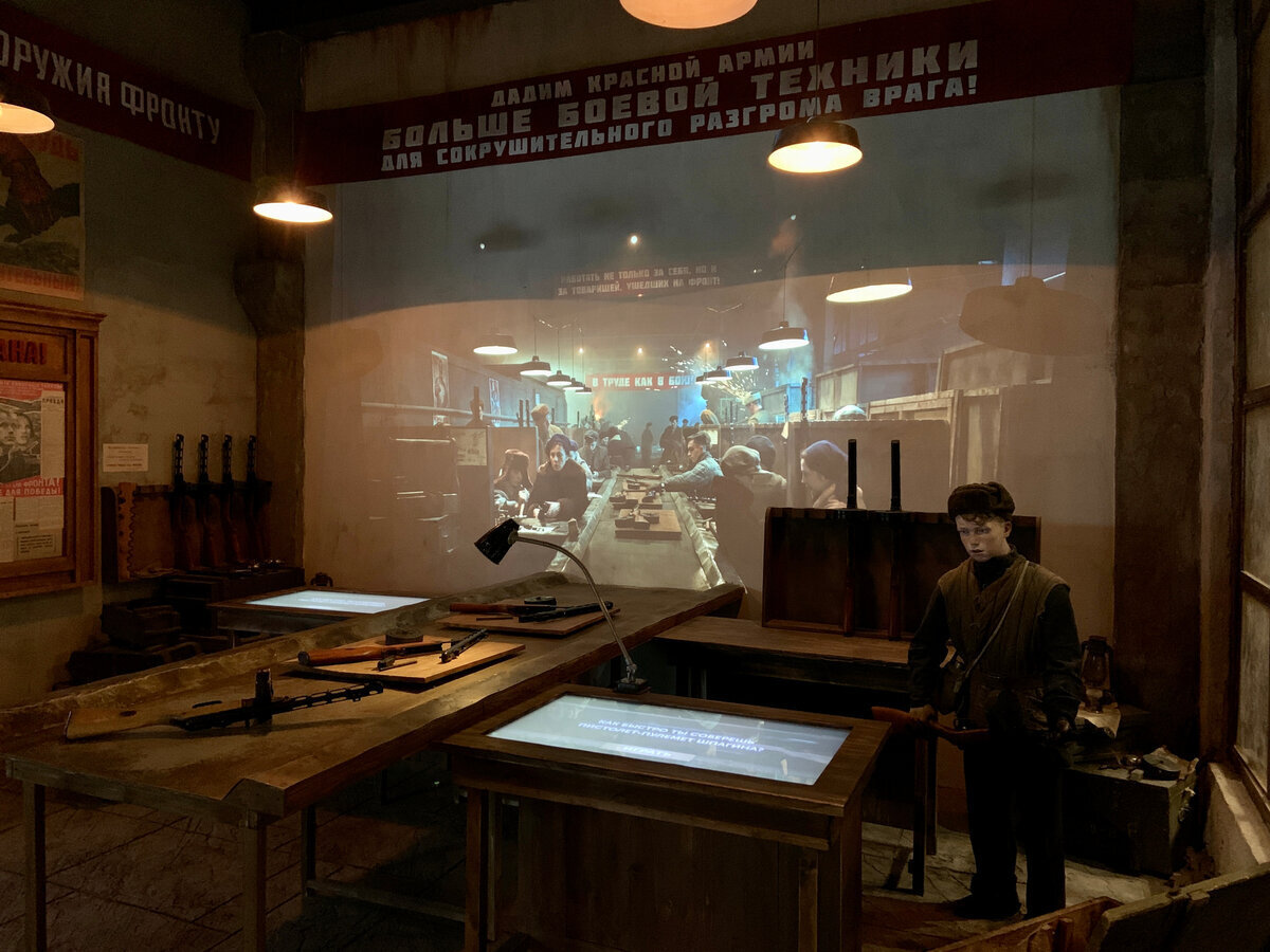 Самая трогательная музейная экспозиция «Подвиг народа», посвященная Великой Отечественной войне, в Музее Победы на Поклонной горе (фото, видео)