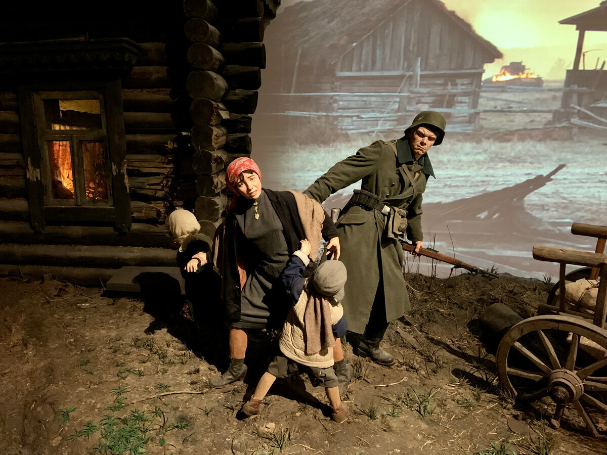 Самая трогательная музейная экспозиция «Подвиг народа», посвященная Великой Отечественной войне, в Музее Победы на Поклонной горе (фото, видео)