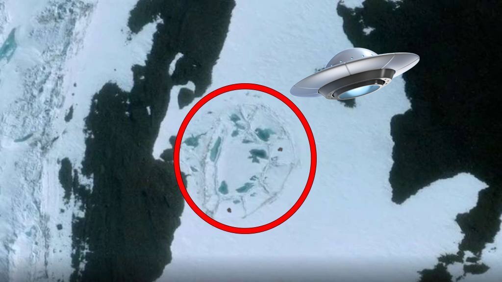 На маленьком острове в Антарктиде возможно нашли НЛО