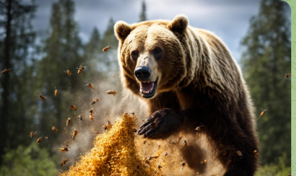 "Поздравляю, медведь, ты действительно невероятен"