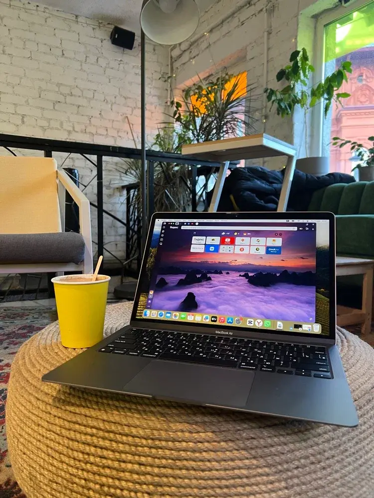 Бескомпромиссная мощь: Знакомство с Apple MacBook Air 13 и революционным процессором Apple M1, 8 ГБ ОЗУ DDR4 и 256 ГБ SSD