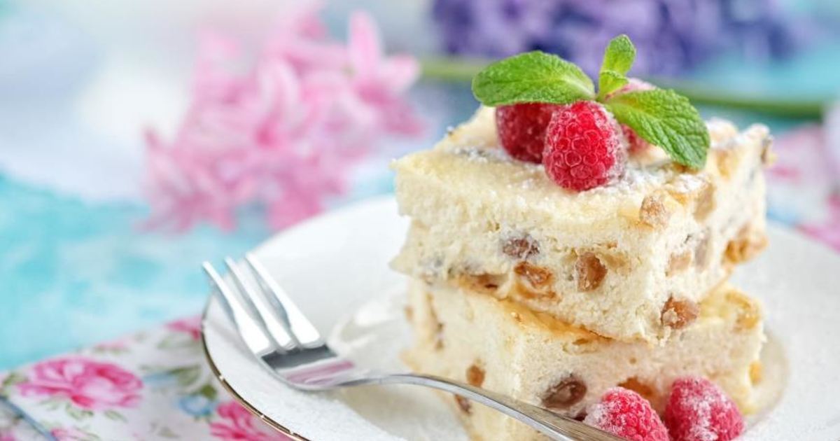 Вкусная Творожная Запеканка с Орехами