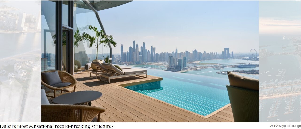 Дубай строит самую высокую в мире жилую башню с часами