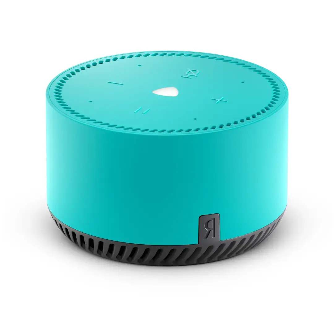 Яндекс Станция Лайт: Бирюзовая Мята Умной Мощи 5Вт с Алисой