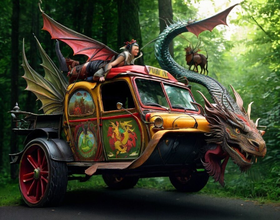 Такси - Дракон.